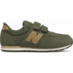 New Balance KE420ATY. Szare buciki niemowlęce marki New Balance, z materiału. W wyprzedaży za 149,99 zł.