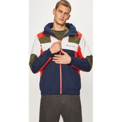 Tommy Sport - Kurtka. Niebieskie płaszcze męskie Tommy Sport, s, bez wzorów, z poliesteru, krótkie, z kapturem. W wyprzedaży za 449,90 zł.