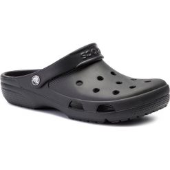Klapki basenowe CROCS 204151-001. Czarne kapcie męskie Crocs, bez wzorów, z tworzywa sztucznego. Za 109,99 zł.