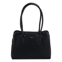 David Jones Torebka Damska Black 5812-2a. Czarne torebki klasyczne damskie marki David Jones. W wyprzedaży za 197,00 zł.