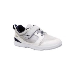 Buty do gimnastyki 560 I MOVE BREATH. Białe buciki niemowlęce DOMYOS, z poliesteru, bez zapięcia. Za 54,99 zł.