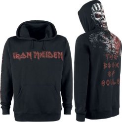 Bejsbolówki męskie: Iron Maiden The Book Of Souls Eddie Bluza z kapturem czarny