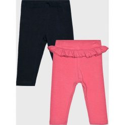 Blukids - Legginsy dziecięce 68-98 cm (2-pack). Różowe spodnie dziewczęce Blukids, bez wzorów, z elastanu. W wyprzedaży za 26,90 zł.