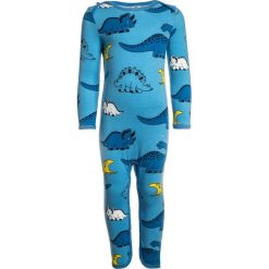 Bielizna dziewczęca: Småfolk BABY WITH DINO Kombinezon air blue