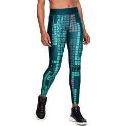 Odzież damska: Under Armour Legginsy damskie HG Armour Printed Legging niebieskie r. S (1305428-717)