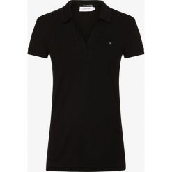 Calvin Klein - Damska koszulka polo, czarny. Czarne koszulki damskie m, wizytowe, polo. Za 249,95 zł.