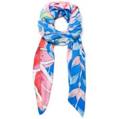Desigual Chusta Damska Foul Birdy, Niebieska. Niebieskie chusty damskie marki Desigual, bez wzorów. Za 149,00 zł.