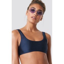 NA-KD Swimwear Sportowa góra bikini - Blue. Niebieskie bikini NA-KD Swimwear. Za 52,95 zł.