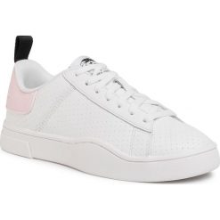 Sneakersy DIESEL - S-Clever Low Lace W Y02042 P3415 T1015 Star White. Białe półbuty damskie Diesel, ze skóry. Za 569,00 zł.
