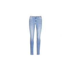 Jeansy skinny Replay STELLA. Niebieskie jeansy damskie marki Replay, bez wzorów, z jeansu. Za 569,00 zł.