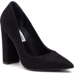 Półbuty STEVE MADDEN - Prance Heel SM11000320-03003-014 Black Nubuck. Czarne półbuty damskie skórzane marki Steve Madden, eleganckie, na obcasie. Za 479,00 zł.