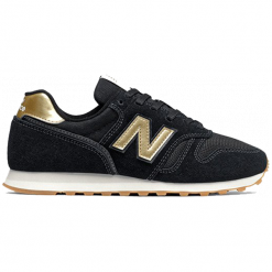 NEW BALANCE > WL373FB2. Czarne buty sportowe damskie New Balance, bez wzorów, z tkaniny, sportowe, tenisowe. Za 299,99 zł.