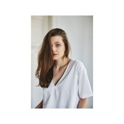 VIVIAN BIAŁY t-shirt. Białe t-shirty damskie Gau great as you, m, z bawełny. Za 149,00 zł.