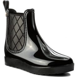 Kalosze GIOSEPPO - 40836 Black. Czarne buty zimowe damskie marki Gioseppo, z materiału. Za 169,00 zł.