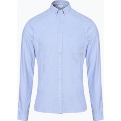 Marc O'Polo Denim - Koszula męska, czarny. Czarne koszule męskie marki Marc O'Polo DENIM, s, bez wzorów, z bawełny, polo, bez rękawów. Za 199,95 zł.