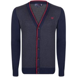 Giorgio Di Mare Sweter Męski, Xxl, Ciemnoniebieski. Czarne swetry rozpinane męskie marki Giorgio di Mare, xxl, z aplikacjami, eleganckie. W wyprzedaży za 169,00 zł.