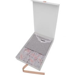 Komplet koszulka i spodnie od pidżamy. Szare spodnie damskie Top Secret, z koronki. W wyprzedaży za 49,99 zł.