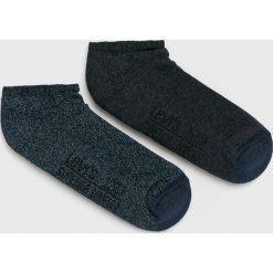 Levi's - Skarpety (2-pack). Niebieskie skarpetki męskie marki Levi's®, z bawełny. Za 39,90 zł.