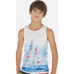 Mayoral - T-shirt dziecięcy 128-172 cm (2 pack). Żółte t-shirty chłopięce Mayoral, z nadrukiem, z bawełny, bez rękawów. Za 101,90 zł.