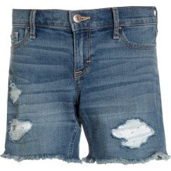 Abercrombie & Fitch PLAY LENGTH Szorty jeansowe stoneblue denim. Szare spodenki dziewczęce marki Abercrombie & Fitch, z elastanu. Za 149,00 zł.