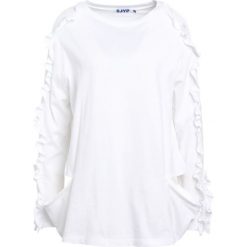 Bluzki damskie: Steve J & Yoni P / SJYP FRILL Bluzka z długim rękawem white