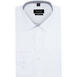 Koszula bexley 2884 długi rękaw custom fit biały. Białe koszule męskie Recman, m, bez wzorów, bez kołnierzyka, z długim rękawem. Za 149,00 zł.