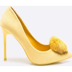 Answear - Szpilki Chc-Shoes. Czarne szpilki marki ANSWEAR, bez wzorów, z materiału, bez obcasa, na obcasie, bez zapięcia. W wyprzedaży za 59,90 zł.