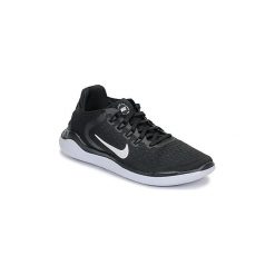 Buty do biegania Nike FREE RN 2018. Czarne buty sportowe damskie Nike, bez wzorów, do biegania. W wyprzedaży za 335,30 zł.
