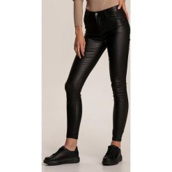 Czarne Spodnie Skinny Aglathera. Czarne spodnie damskie Renee, bez wzorów. Za 149,99 zł.