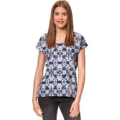 T-shirty damskie: Koszulka „Bladina” w kolorze granatowym