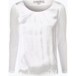 T-shirty damskie: comma casual identity – Damska koszulka z długim rękawem, beżowy