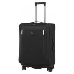 Victorinox Werks Traveler 5.0 24 Dual-Caster czarna. Czarne walizki Victorinox, bez wzorów. Za 2899,00 zł.