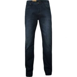 Klasyczne, Bawełniane Spodnie Męskie, Przecierane, JEANSY, Casual, Granatowe SPCHIAO16M06WZ. Jeansy męskie Chiao, m, klasyczne. W wyprzedaży za 59,00 zł.