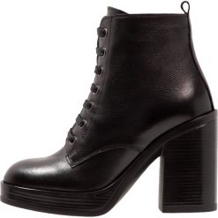 Botki damskie lity: Fiore di Lucia Milano Botki na obcasie black