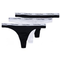 Calvin Klein 3 – Pak Stringi Damskie M Wielokolorowy. Szare stringi damskie marki Calvin Klein, m. Za 189,00 zł.