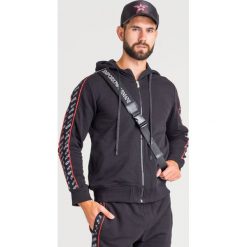 BLUZA Ice Play. Czarne bluzy męskie xl, z nadrukiem, z kapturem. Za 364,50 zł.