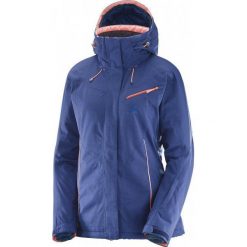 Salomon Fantasy Jkt W Medieval Blue Heathe L. Niebieskie kamizelki damskie Salomon, na zimę, l, bez wzorów, bez kaptura, narciarskie. W wyprzedaży za 825,00 zł.