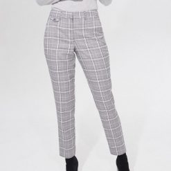 Eleganckie spodnie cygaretki - Wielobarwny. Spodnie damskie Mohito. Za 119,99 zł.