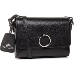 Torebka WITTCHEN - 90-4E-603-1 Czarny. Czarne listonoszki damskie Wittchen, bez wzorów, ze skóry, eleganckie, bez dodatków. Za 459,00 zł.