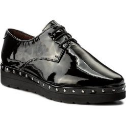 Oxfordy HISPANITAS - Atenea-I7 HI76189 Black. Czarne jazzówki damskie marki Hispanitas, ze skóry, na płaskiej podeszwie. W wyprzedaży za 319,00 zł.