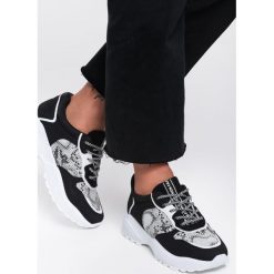 Czarne Sneakersy Iodine. Czarne sneakersy damskie Inny. Za 99,99 zł.