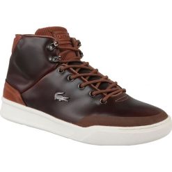 Lacoste Explorateur Classic CAM0025DT3 41 Brązowe. Pomarańczowe buty sportowe męskie Lacoste, ze skóry, bez zapięcia, lacoste explorateur. W wyprzedaży za 479,99 zł.