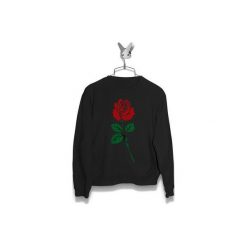 Bluza Róża Damska. Czarne bluzy damskie Failfake, xs, bez wzorów, bez rękawów, bez kaptura. Za 160,00 zł.