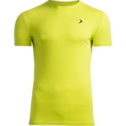 T-shirt męski TSM601 - soczysta zieleń - Outhorn. Żółte koszulki męskie Outhorn, na lato, xl, z bawełny. W wyprzedaży za 19,99 zł.