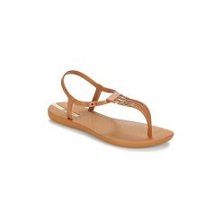 Sandały Ipanema PREMIUM SUNRAY SAND. Brązowe sandały damskie Ipanema, bez wzorów, bez obcasa, bez zapięcia. W wyprzedaży za 113,40 zł.