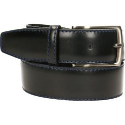 Pasek męski. Szare paski męskie marki Gino Rossi, w paski, z materiału, małe. Za 139,90 zł.