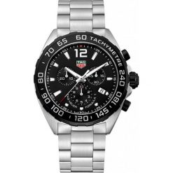 ZEGAREK TAG HEUER FORMULA 1 CAZ1010.BA0842. Czarne zegarki męskie marki TAG HEUER, ze stali. Za 5680,00 zł.