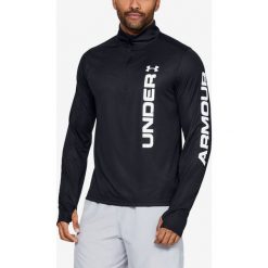 Under Armour Speed Stride Split Koszulka Czarny. Czarne podkoszulki męskie Under Armour, xxl, z nadrukiem, z poliesteru, z długim rękawem. Za 257,95 zł.