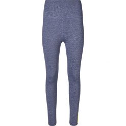 Legginsy w kolorze granatowym do biegania. Niebieskie legginsy sportowe damskie z materiału, do biegania. W wyprzedaży za 114,95 zł.