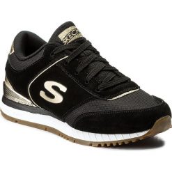 Sneakersy SKECHERS - Revival 910/BLK Black. Czarne półbuty damskie Skechers, ze skóry. W wyprzedaży za 209,00 zł.